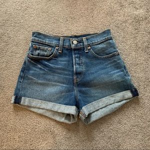 Levi’s High Waisted Shorts